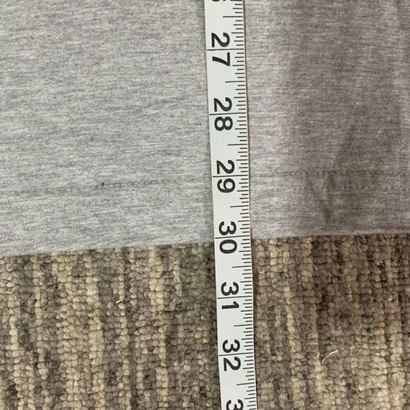 Tultex Men’s Size Medium Long Sleeve Crew Neck T Shirt Blanks‎ Heather Grey - Picture 6 of 7